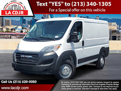 2025 RAM ProMaster Cargo Van Tradesman 1500 Low Roof 118 WB w/Pass Se